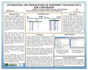 Preparation of Pansophy Traveler Data
