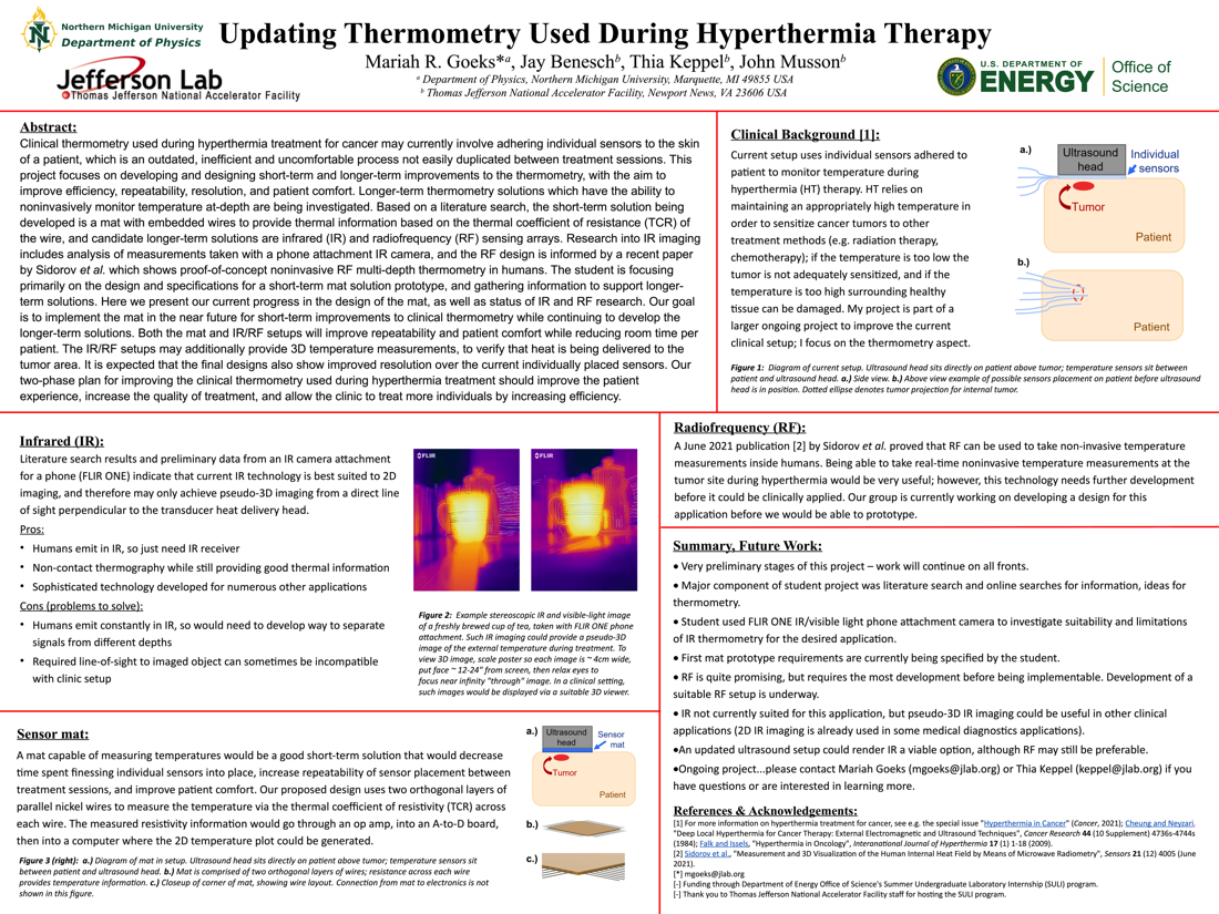 Updating Thermometry Used During Hyperthermia Therapy