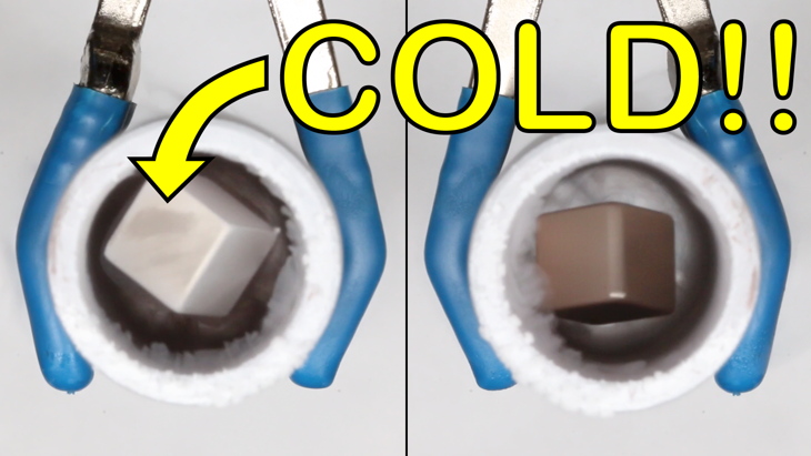 Cold Magnets in Pipes!
