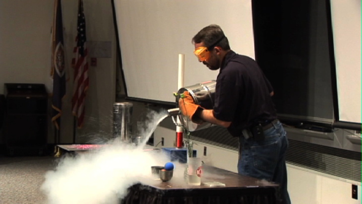 Liquid Nitrogen Show!