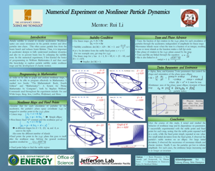 Nonlinear Particle Dynamics