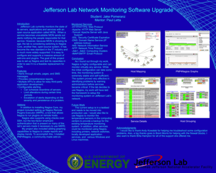 Jefferson Lab Monitoring Software