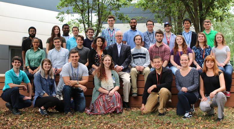 SULI Students with JLab's Director