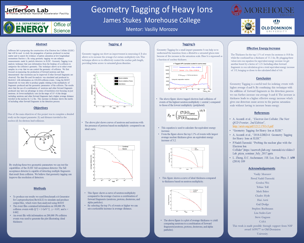 Geometry Tagging of Heavy Ions
