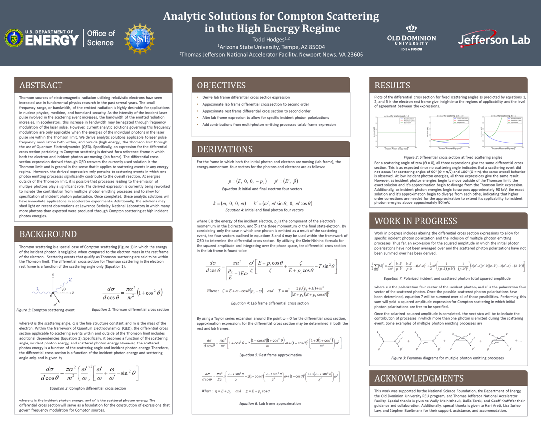 Analytic Solutions for Compton Scattering in the High Energy Regime