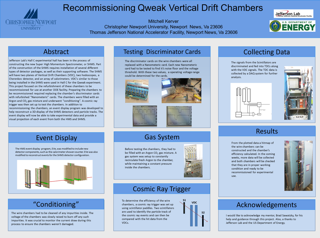 Recommissioning the Qweak Vertical Drift Chambers