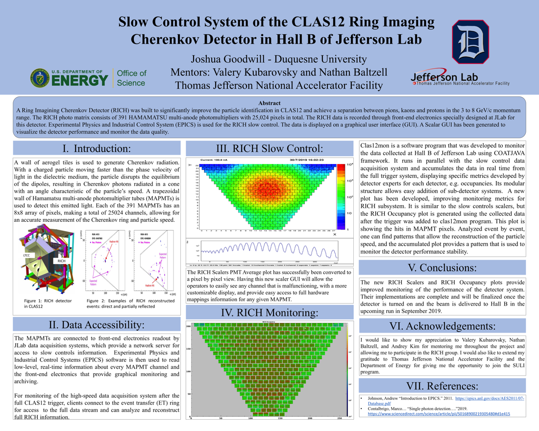 Slow Control of the CLAS12 Ring Imaging Cherenkov<br>Detector in Hall B of Jefferson Lab