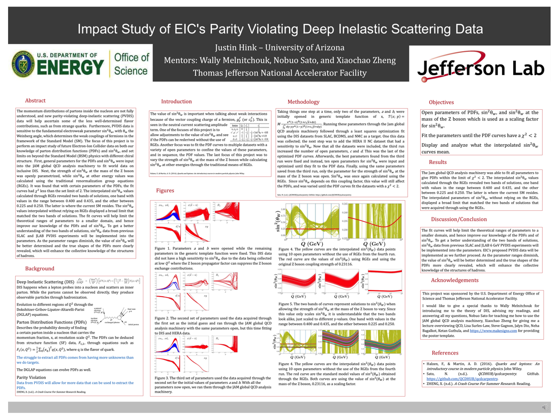 Impact Study of EIC's Parity Violating Deep Inelastic Scattering Data