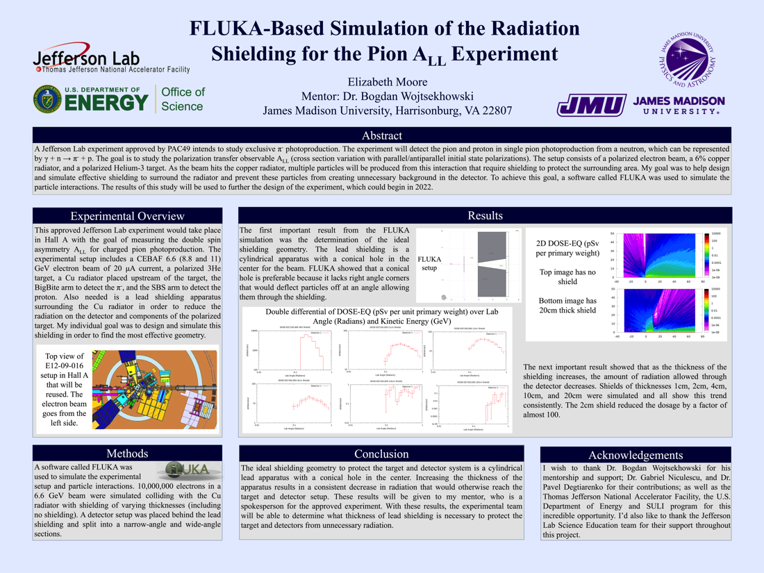 FLUKA-Based Simulation of the Radiation Shielding for the Pion ALL Experiment