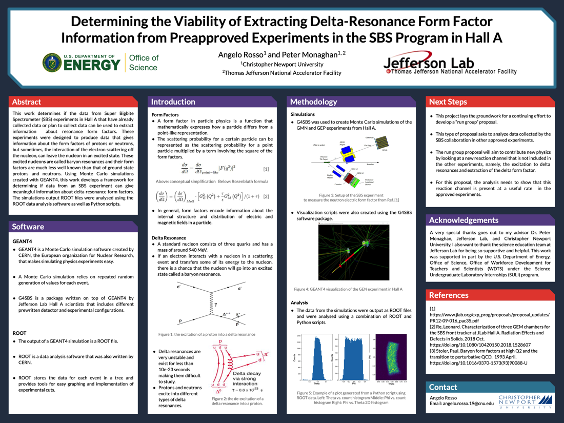 Determining the Viability of Extracting Delta-Resonance Form Factor Information from Pre-approved Experiments in the SBS Program in Hall A