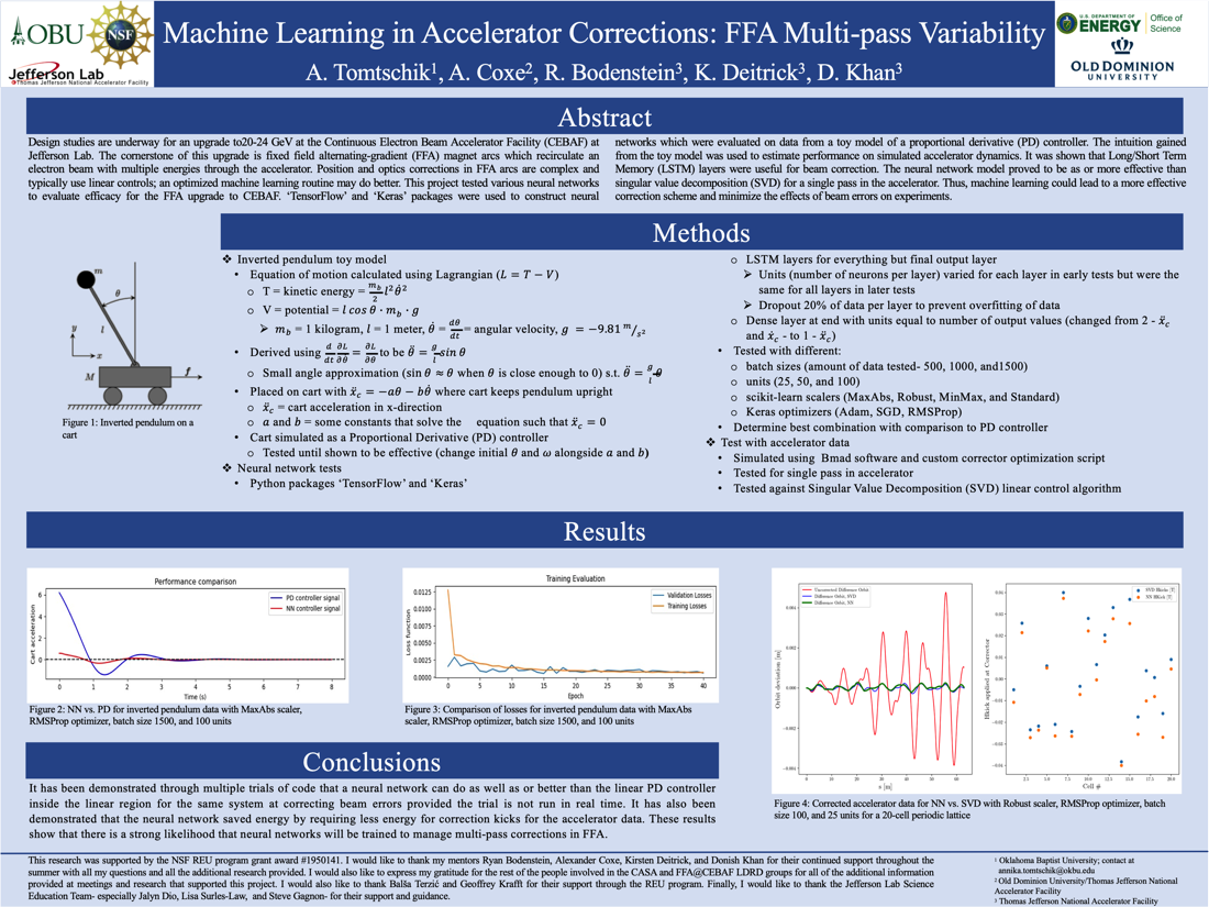 Machine Learning in Accelerator Corrections: FFA Multipass Variability