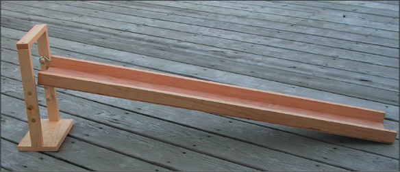 A basic ramp with four height settings.